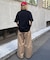 【ユニセックス】汗染み防止抗菌防臭　半袖TEE
