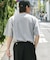 【ユニセックス】汗染み防止抗菌防臭　半袖TEE