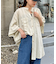 【夏の体型カバー】リネンレーヨンドルマンシャツ