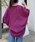 【夏の体型カバー】リネンレーヨンドルマンシャツ