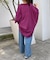 【夏の体型カバー】リネンレーヨンドルマンシャツ