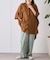 【夏の体型カバー】リネンレーヨンドルマンシャツ