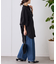 【夏の体型カバー】リネンレーヨンドルマンシャツ