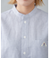 【GEVACO】綿麻バンドカラーシャツ