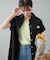 【GEVACO】フレンチスリーブシャツワンピース