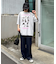 【SOUNDS GOOOOD】パウダー加工プリント&刺繍TEE