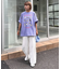 【SOUNDS GOOOOD】パウダー加工プリント&刺繍TEE