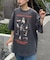 【SOUNDS GOOOOD】パウダー加工プリント&刺繍TEE