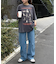 【SOUNDS GOOOOD】パウダー加工プリント&刺繍TEE