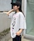 【SOUNDS GOOOOD】パウダー加工プリント&刺繍TEE