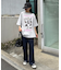 【SOUNDS GOOOOD】パウダー加工プリント&刺繍TEE