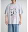 【SOUNDS GOOOOD】パウダー加工プリント&刺繍TEE