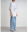 【SOUNDS GOOOOD】パウダー加工プリント&刺繍TEE