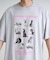 【SOUNDS GOOOOD】パウダー加工プリント&刺繍TEE