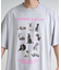 【SOUNDS GOOOOD】パウダー加工プリント&刺繍TEE