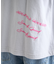 【SOUNDS GOOOOD】パウダー加工プリント&刺繍TEE