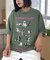 【SOUNDS GOOOOD】パウダー加工プリント&刺繍TEE