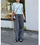 【willow】透かし編みコンパクト半袖ニット