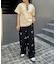 【willow】カラーレイヤードワンポイント刺繍TEE