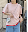 【willow】カラーレイヤードワンポイント刺繍TEE