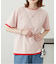 【willow】カラーレイヤードワンポイント刺繍TEE