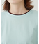 【willow】カラーレイヤードワンポイント刺繍TEE