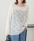 【willow】レイヤードレースホルターネックチュニック