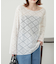 【willow】レイヤードレースホルターネックチュニック
