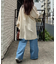 【willow】リネン混チュニックシャツ