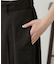 【willow】リネン混ベルト付きハーフパンツ