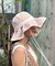 【UV】たためるジュートフリルHAT