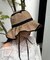 【UV】たためるジュートフリルHAT
