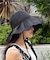 【UV】たためるジュートフリルHAT