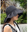 【UV】たためるジュートフリルHAT