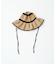 【UV】たためるジュートフリルHAT