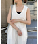 【willow】【新色追加】スラブ裏毛裾ドロストオールインワン