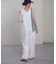 【willow】【新色追加】スラブ裏毛裾ドロストオールインワン
