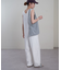 【willow】【新色追加】スラブ裏毛裾ドロストオールインワン