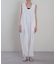 【willow】【新色追加】スラブ裏毛裾ドロストオールインワン