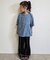 【KIDS】メロウストレッチフレアカットパンツ