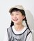 【KIDS】ピグメントロゴ刺繍CAP