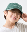 【KIDS】ピグメントロゴ刺繍CAP