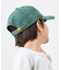 【KIDS】ピグメントロゴ刺繍CAP