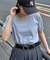 【ひんやりニット】コンパクトドライタッチクルーニット