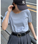 【ひんやりニット】コンパクトドライタッチクルーニット
