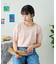 【ひんやりニット】コンパクトドライタッチクルーニット