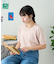 【ひんやりニット】コンパクトドライタッチクルーニット