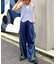 etsintaレースアップバルーンパンツ
