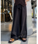 切替レースワイドパンツ