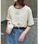 シアースラブロゴ刺繍リンガーTee